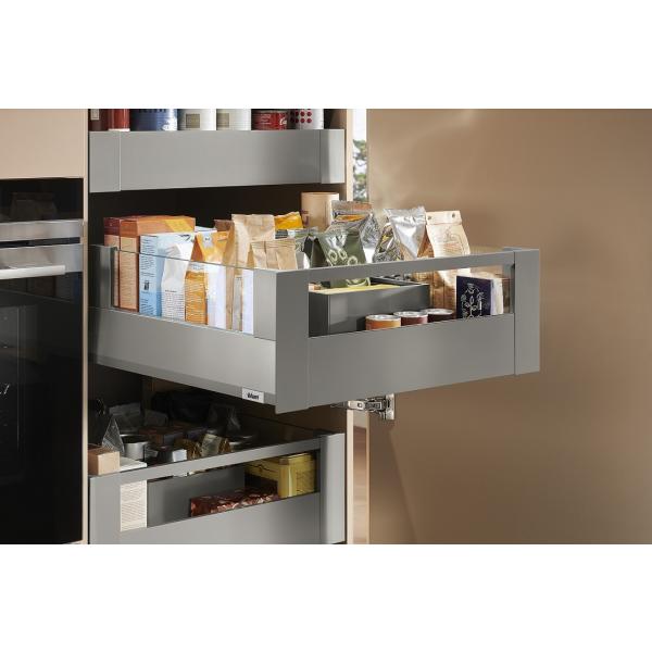 MERIVOBOX Einschubelement aus Glas, klar, NL 450, H: 95, Stärke: 8mm, seitlich (Set)